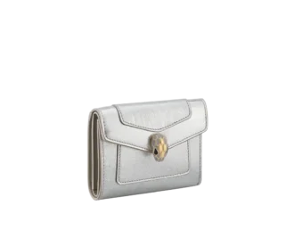Billetera Serpenti Forever de tres pliegues