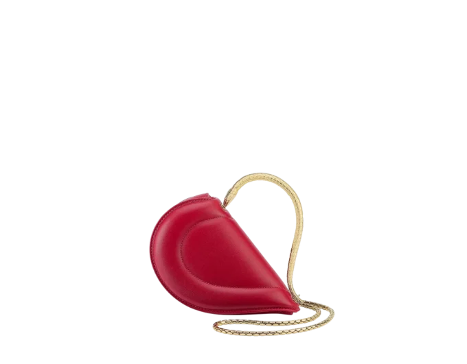 Bolso Serpenti Cuoricino Mini con asa superior Bolso Serpenti Cuoricino Mini con asa superior