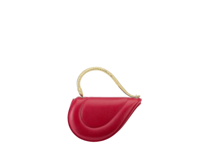 Bolso Serpenti Cuoricino Mini con asa superior Bolso Serpenti Cuoricino Mini con asa superior