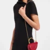 Bolso Serpenti Cuoricino Mini con asa superior Bolso Serpenti Cuoricino Mini con asa superior