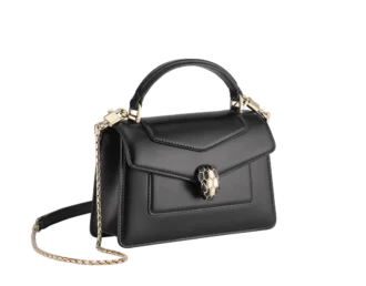 Bolso Serpenti Forever Mini con asa superior Bolso Serpenti Forever Mini con asa superior